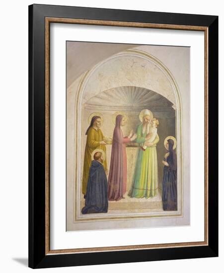 The Presentation in the Temple, 1442-Fra Angelico-Framed Giclee Print