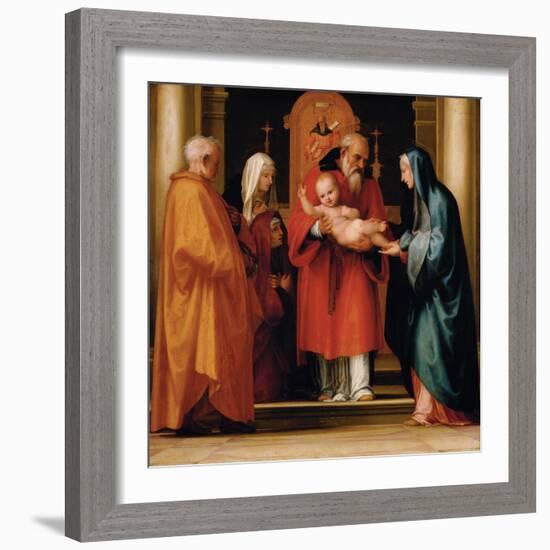 The Presentation in the Temple, 1516-Fra Bartolommeo-Framed Giclee Print