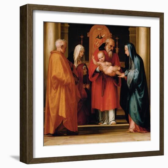 The Presentation in the Temple, 1516-Fra Bartolommeo-Framed Giclee Print