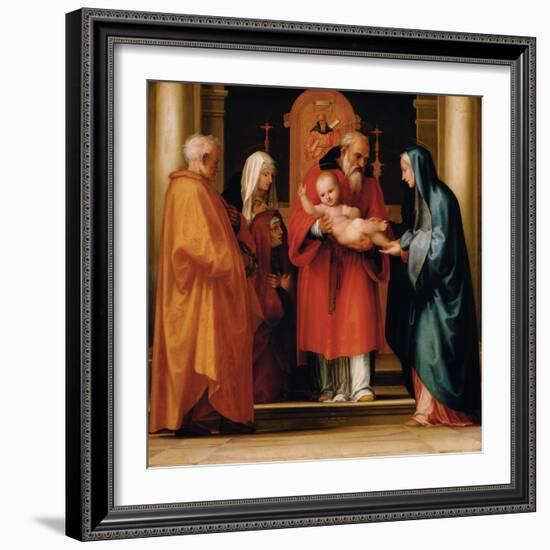 The Presentation in the Temple, 1516-Fra Bartolommeo-Framed Giclee Print