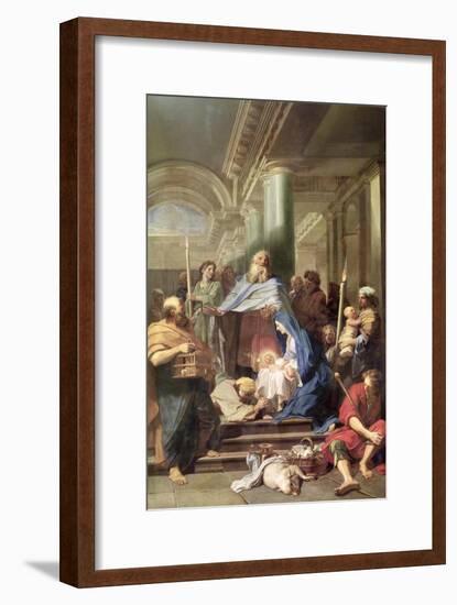 The Presentation in the Temple, 1692-Jean-Baptiste Jouvenet-Framed Giclee Print