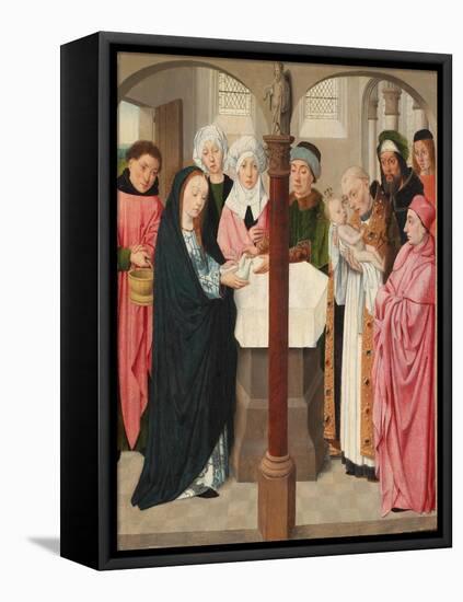 The Presentation in the Temple, C.1490-1500-Jacob Jansz-Framed Premier Image Canvas