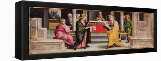 The Presentation in the Temple, C.1510-Pietro Perugino-Framed Premier Image Canvas