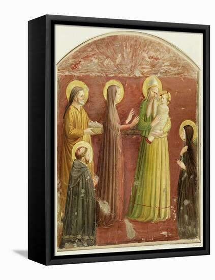 The Presentation in the Temple, from a Series of Prints Made by the Arundel Society-Fra Angelico-Framed Premier Image Canvas