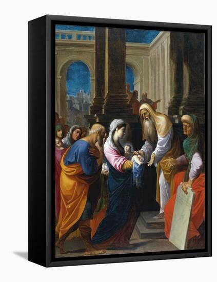 The Presentation in the Temple-Lodovico Carracci-Framed Premier Image Canvas