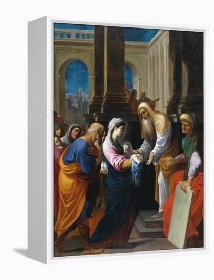 The Presentation in the Temple-Lodovico Carracci-Framed Premier Image Canvas