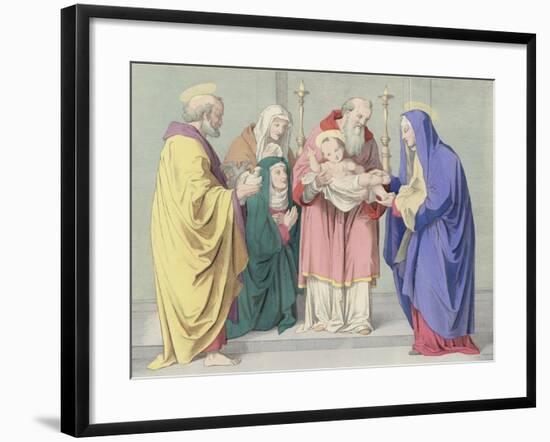 The Presentation in the Temple-null-Framed Giclee Print