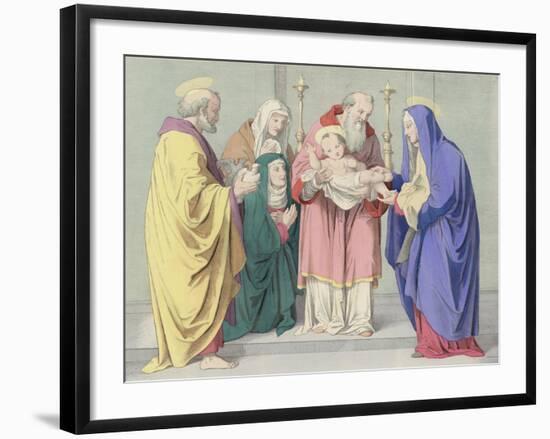 The Presentation in the Temple-null-Framed Giclee Print