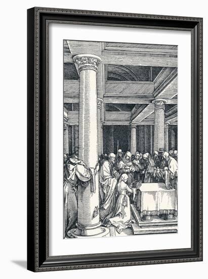 The Presentation of Christ in the Temple, 1506-Albrecht Dürer-Framed Giclee Print