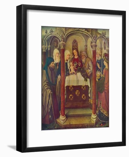 'The Presentation of Christ in the Temple', 15th century-Jacques Daret-Framed Giclee Print