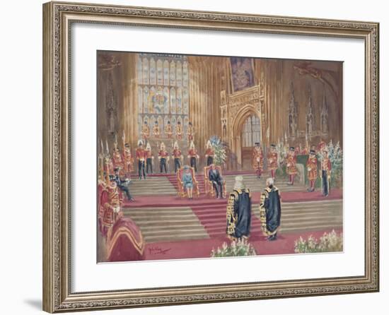 The Presentation of the Jubilee Address-John King-Framed Premium Giclee Print