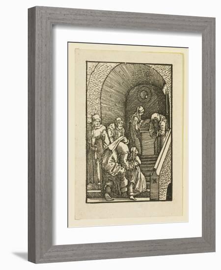 The Presentation of the Virgin in the Temple-Albrecht Altdorfer-Framed Giclee Print