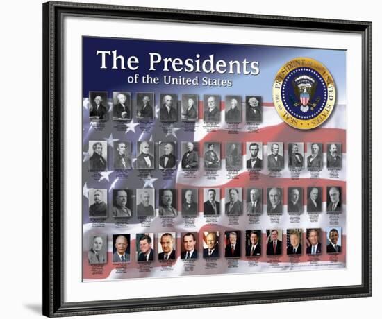 The Presidents-null-Framed Art Print