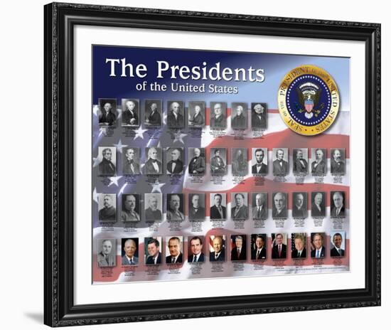 The Presidents-null-Framed Art Print