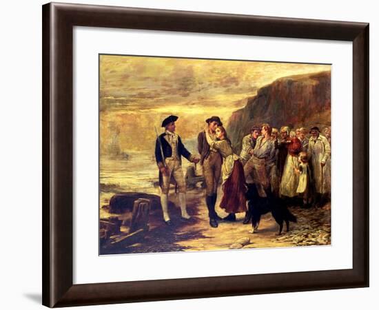 The Press Gang-Robert Morley-Framed Giclee Print