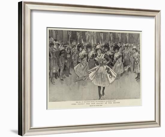 The Press, the New Ballet at the Empire-Frank Craig-Framed Giclee Print