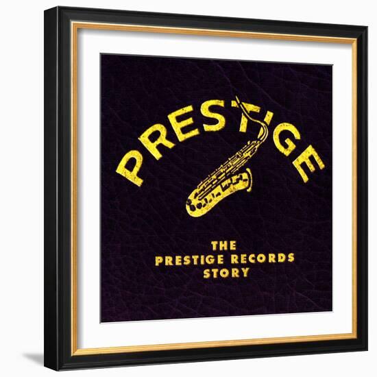 The Prestige Records Story-null-Framed Art Print