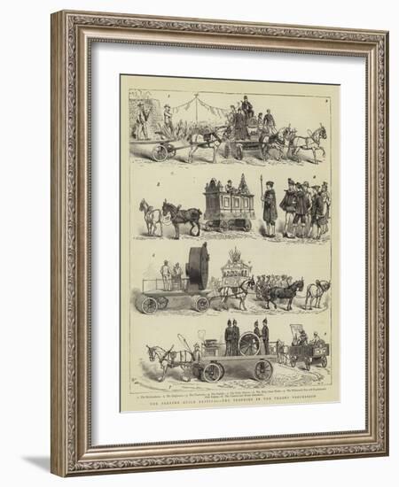 The Preston Guild Festival, the Trophies in the Trades Procession-Charles Edwin Fripp-Framed Giclee Print