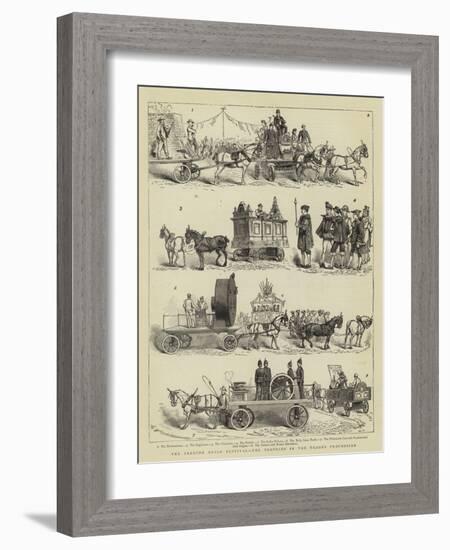 The Preston Guild Festival, the Trophies in the Trades Procession-Charles Edwin Fripp-Framed Giclee Print