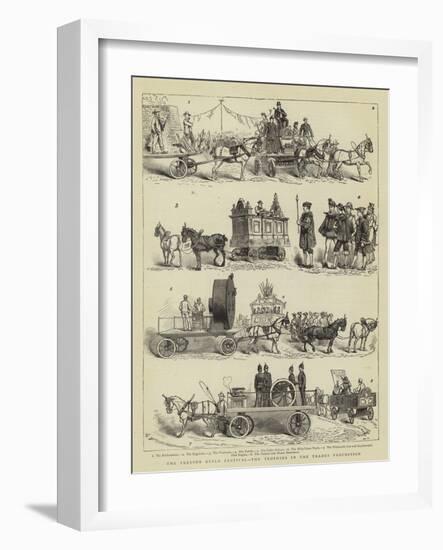 The Preston Guild Festival, the Trophies in the Trades Procession-Charles Edwin Fripp-Framed Giclee Print