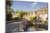 The pretty Cotswolds village of Castle Combe, north Wiltshire, England, United Kingdom, Europe-Julian Elliott-Mounted Photographic Print