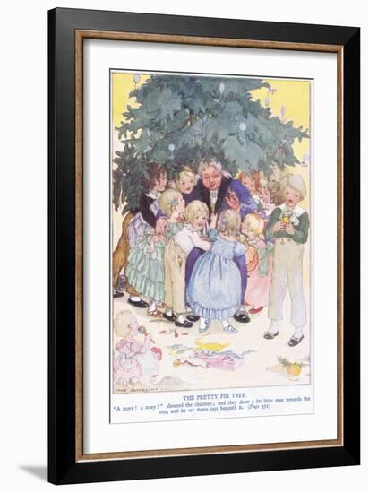 The Pretty Fir Tree-Anne Anderson-Framed Giclee Print