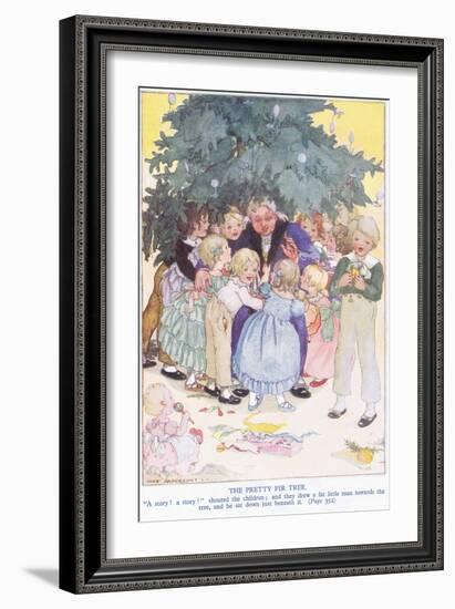 The Pretty Fir Tree-Anne Anderson-Framed Giclee Print