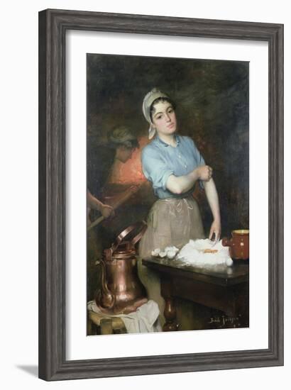 The Pretty Pastry Cook-Joseph Bail-Framed Giclee Print