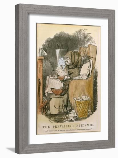 The Prevailing Epidemic-John Leech-Framed Giclee Print