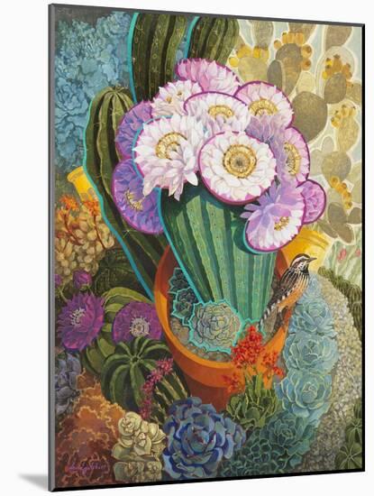 The Prickly Garden-David Galchutt-Mounted Giclee Print