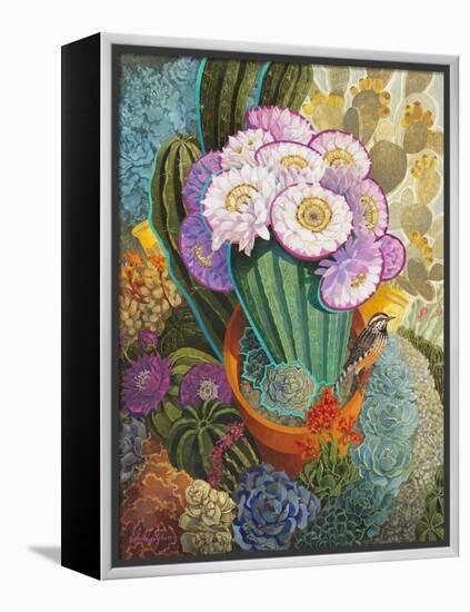 The Prickly Garden-David Galchutt-Framed Premier Image Canvas