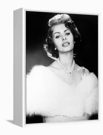 The Pride and the Passion, Sophia Loren, 1957-null-Framed Stretched Canvas