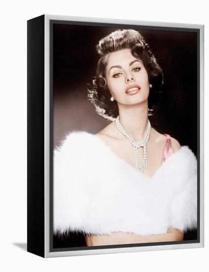 THE PRIDE AND THE PASSION, Sophia Loren, 1957-null-Framed Stretched Canvas