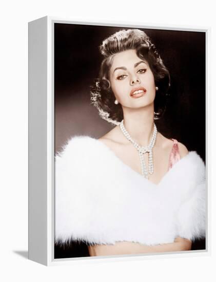 THE PRIDE AND THE PASSION, Sophia Loren, 1957-null-Framed Stretched Canvas