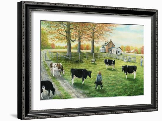 The Pride of Hunterdale-Kevin Dodds-Framed Giclee Print