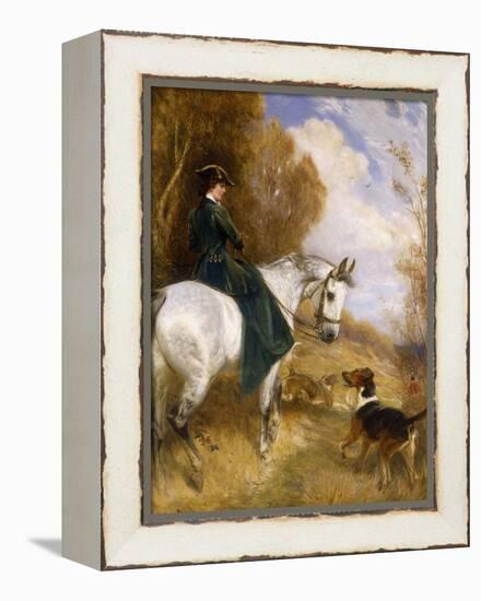 The Pride of the Hunt-John Charlton-Framed Premier Image Canvas