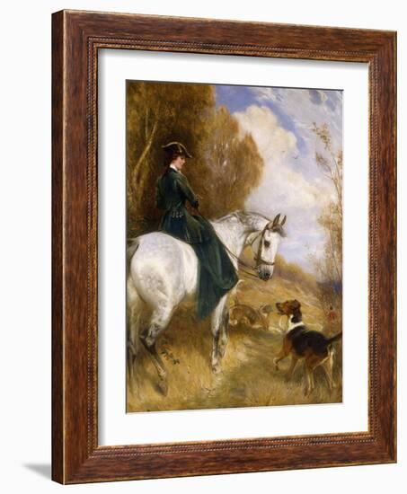 The Pride of the Hunt-John Charlton-Framed Giclee Print