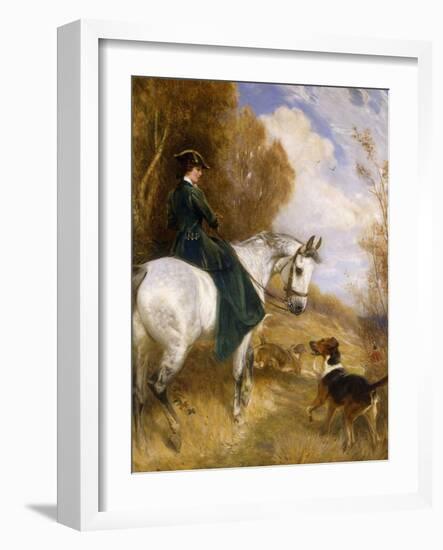 The Pride of the Hunt-John Charlton-Framed Giclee Print