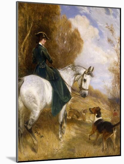 The Pride of the Hunt-John Charlton-Mounted Giclee Print