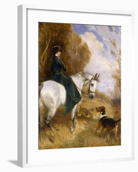 The Pride of the Hunt-John Charlton-Framed Giclee Print