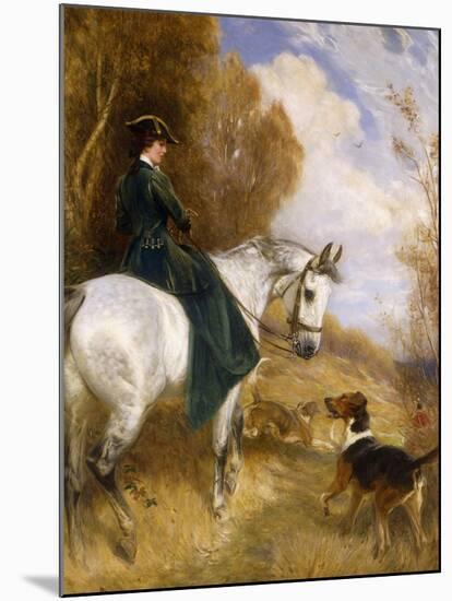 The Pride of the Hunt-John Charlton-Mounted Giclee Print