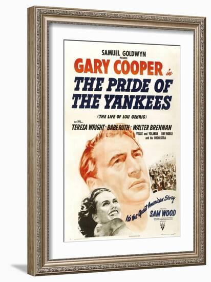 The Pride of the Yankees, 1942, Directed by Sam Wood-null-Framed Giclee Print