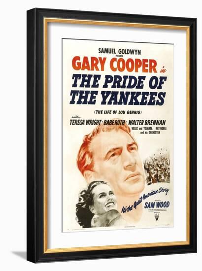 The Pride of the Yankees, 1942, Directed by Sam Wood-null-Framed Giclee Print