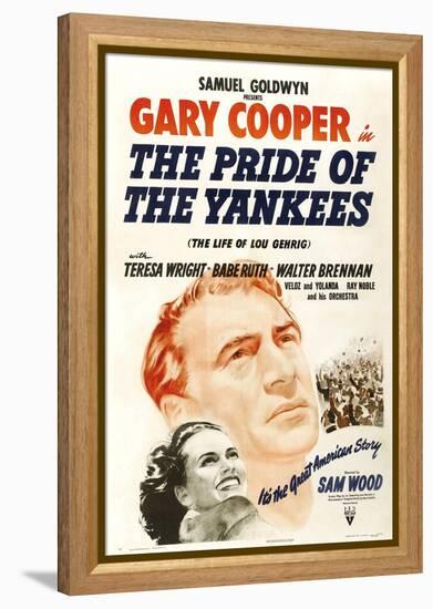 The Pride of the Yankees, 1942, Directed by Sam Wood-null-Framed Premier Image Canvas