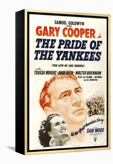 The Pride of the Yankees, 1942, Directed by Sam Wood-null-Framed Premier Image Canvas
