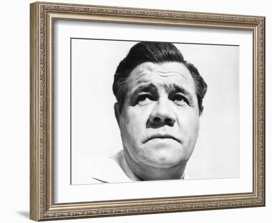 The Pride of the Yankees, Babe Ruth, 1942-null-Framed Photo