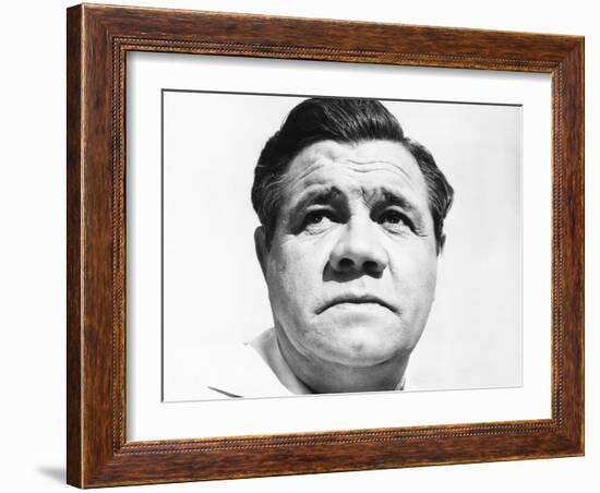 The Pride of the Yankees, Babe Ruth, 1942-null-Framed Photo