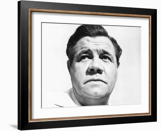 The Pride of the Yankees, Babe Ruth, 1942-null-Framed Photo