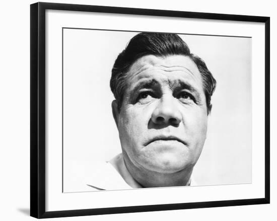 The Pride of the Yankees, Babe Ruth, 1942--Framed Photo