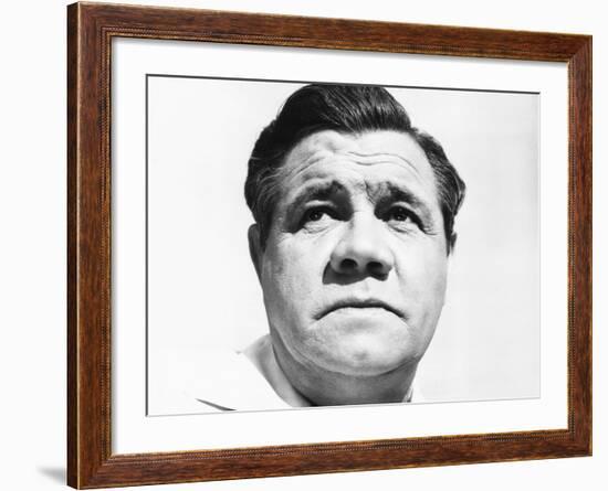 The Pride of the Yankees, Babe Ruth, 1942-null-Framed Photo